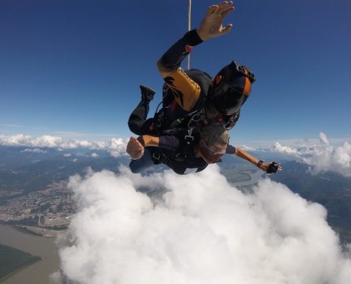 Skydiving