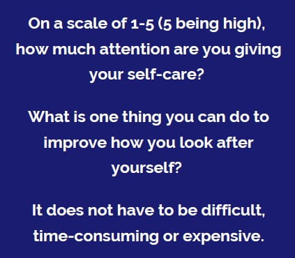 Self Care - Jenny Reilly Consulting, Vancouver Executive Coach